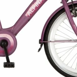 Alpina Onderdelen Alpina Spatbordset 20" Girlpower - Mat Vivid Paars