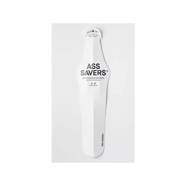 Ass-savers Ass Saver Achterspatbord 10 X 38cm - Wit