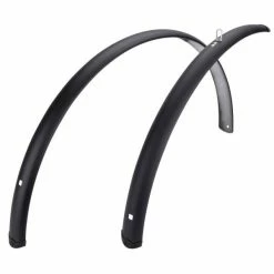 Contec Splash Protect Spatbordset 28" 48mm - Zwart