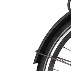 Cortina Onderdelen Cortina Achterspatbord 28" Mozzo - Mat Steen Grijs