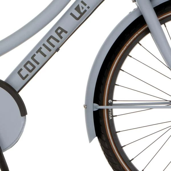 Cortina Onderdelen Cortina Voorspatbord 26" U4 - Mat Neutraal Grijs