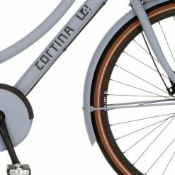 Cortina Onderdelen Cortina Voorspatbord 28" U4 - Mat Neutraal Grijs