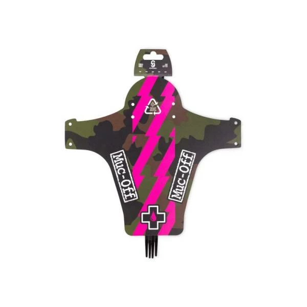 Muc-Off Ride Guard Achterspatbord 26-29" - Camo Zwart/Paars