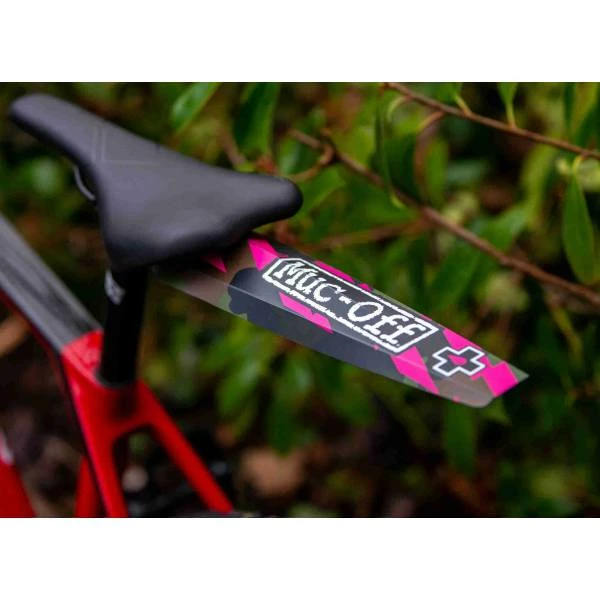 Muc-Off Ride Guard Achterspatbord 26-29" - Camo Zwart/Paars – Image 6