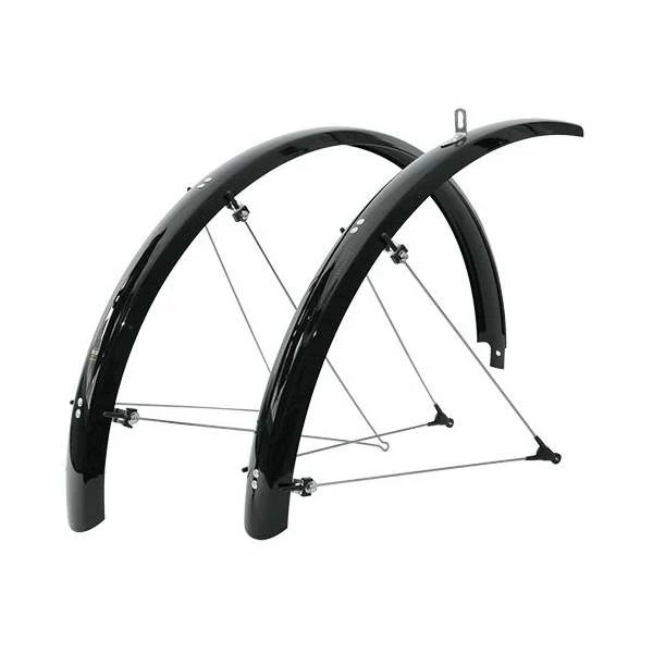 SKS Fiets Spatbordset 28 Inch / 35mm PVC Race Zwart