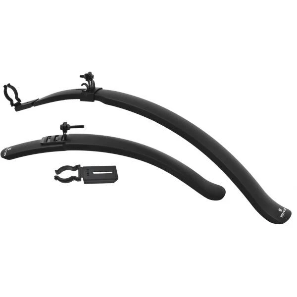 Trivio Spatbordset MTB/Trekking 24/28 Inch 28-32mm Zwart