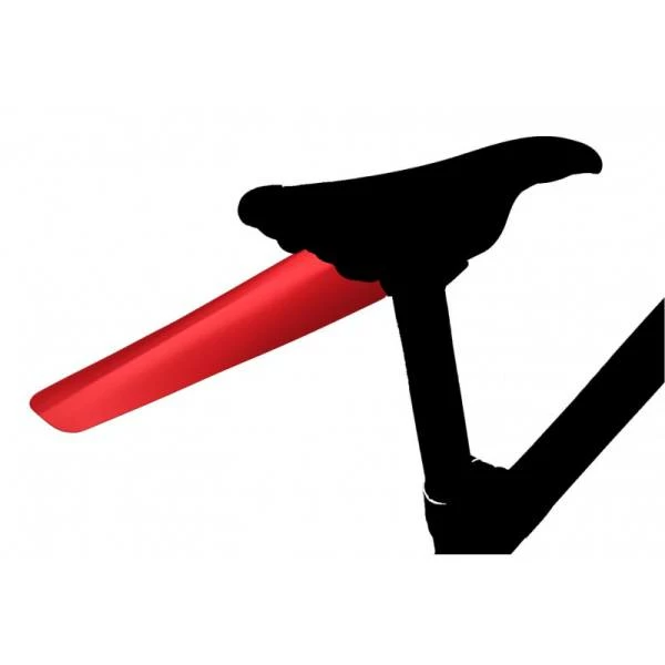 Velox Achterspatbord 34cm Kunststof - Rood – Image 4