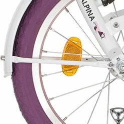 Alpina Onderdelen Alpina Spatbordstangset 16" Clubb - Sneeuw Wit