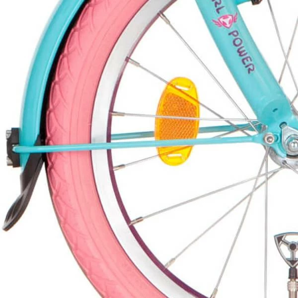 Alpina Onderdelen Alpina Spatbordstangset 16" Girlpower - Aruba Blauw