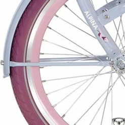 Alpina Onderdelen Alpina Spatbordstangset 22" Clubb - Lavendel