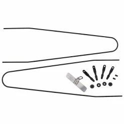 Contec Spatbordstangset 28" 54mm Tbv. Splash Protect - Zwart