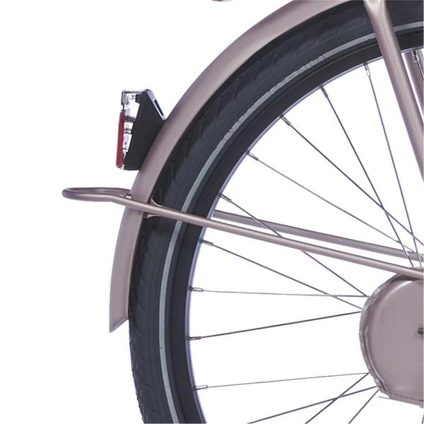 Cortina Onderdelen Cortina Achterspatbord 26" U4 - Mat Brilliant Zilver