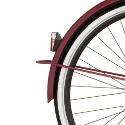 Cortina Onderdelen Cortina Achterspatbord 28" U4 - Mat Framboos