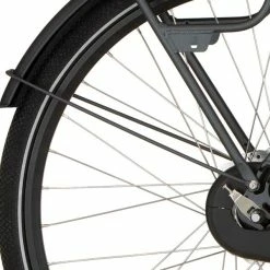 Cortina Onderdelen Cortina Achterspatbord Stang 28" Foss - Mat Slate Grijs