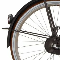 Cortina Onderdelen Cortina Achterspatbord Stang 28" U4 - Mat Muis Grijs