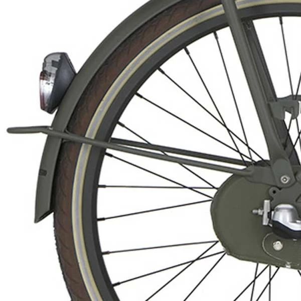 Cortina Onderdelen Cortina Spatbordstang Achter 24 Inch U4 - Mat Steen Bruin