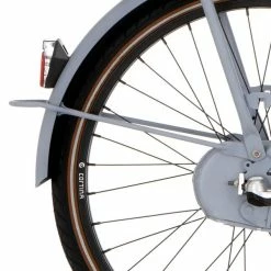 Cortina Onderdelen Cortina Spatbordstang Achter 24" U4 - Mat Neutraal Grijs