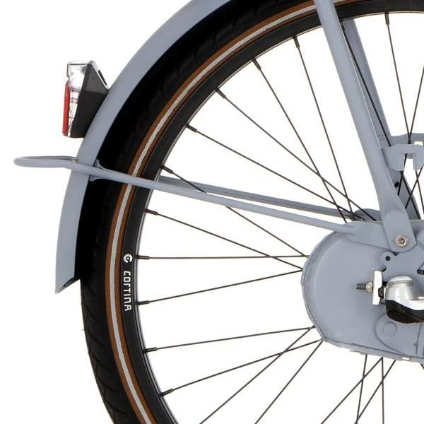 Cortina Onderdelen Cortina Spatbordstang Achter 24" U4 - Mat Neutraal Grijs