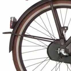 Cortina Onderdelen Cortina Spatbordstang Achter 24" U4 - Mat Zwart Goud