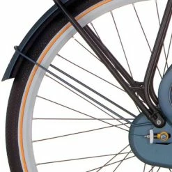 Cortina Onderdelen Cortina Spatbordstang Achter 28" Common - Mat Mistery Grijs