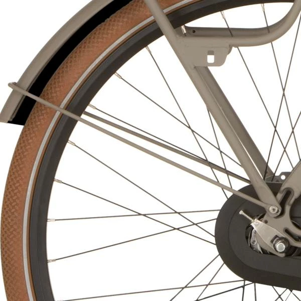 Cortina Onderdelen Cortina Spatbordstang Achter 28" Foss - Mat Halva Grijs