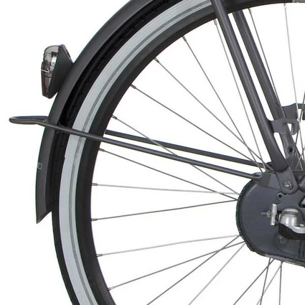 Cortina Onderdelen Cortina U4 Spatbordstang Achter 28 Inch 365mm - Mat Grijs