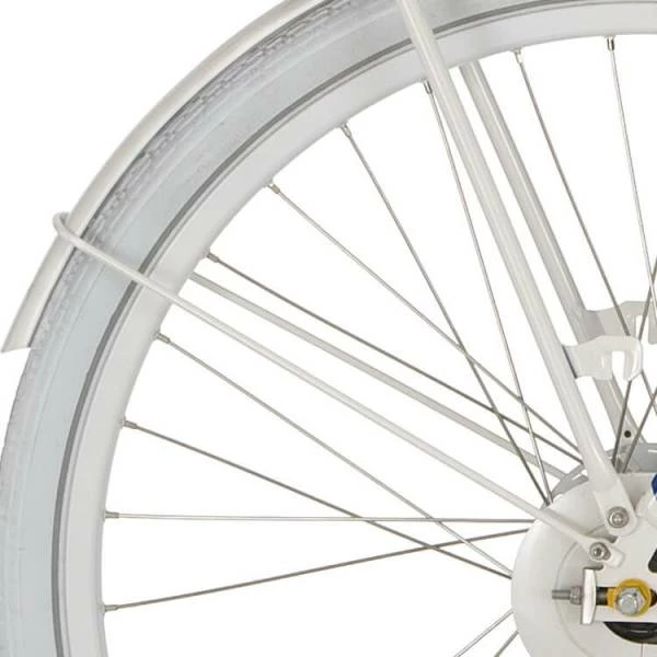 Cortina Onderdelen Cortina U5 Spatbordstang Achter 28 Inch 355mm - Wit