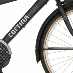 Cortina Onderdelen Cortina Voorspatbord 24" U4 - Mat Donkergrijs