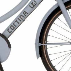 Cortina Onderdelen Cortina Voorspatbord 24" U4 - Mat Neutraal Grijs