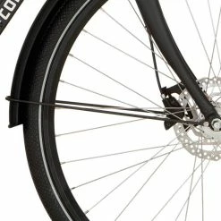 Cortina Onderdelen Cortina Voorspatbord Stang 28" Foss - Mat Diamant Zwart