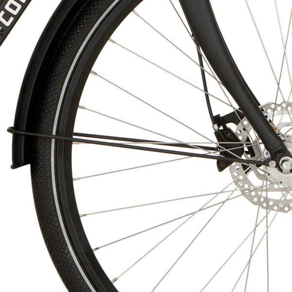 Cortina Onderdelen Cortina Voorspatbord Stang 28" Foss - Mat Diamant Zwart