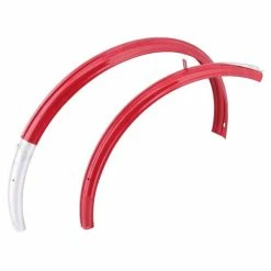 Excelsior Spatbordset 26 Inch Nostalgie - Hibiscus Rood