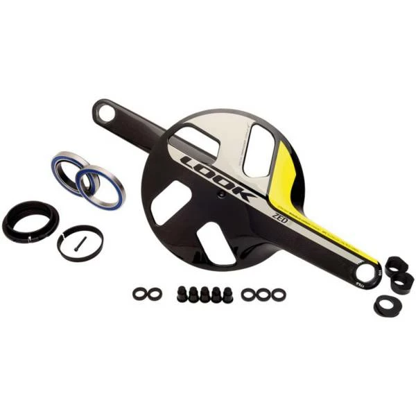 LOOK ZED 3 ProT Crankstel 170/172,5/175mm - Zwart/Geel