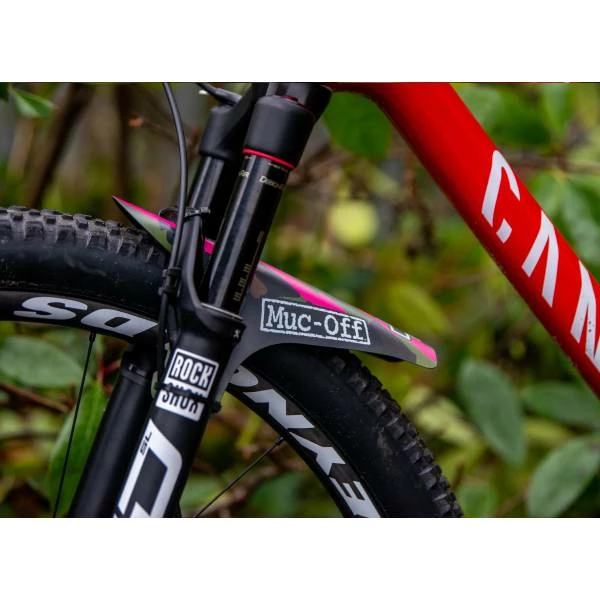 Muc-Off Ride Guard Voorspatbord 26-29" - Camo Zwart/Paars – Image 5