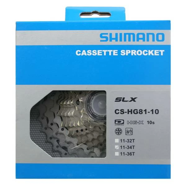 Shimano Cassette 10v HG81 11/34T