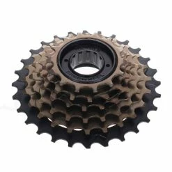 Shimano Freewheel 14-28 Tands 6V - Bruin/Zwart