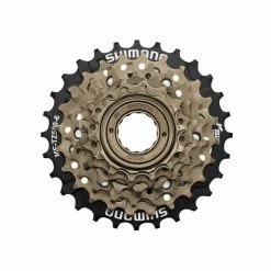 Shimano TZ500 Freewheel 14-28T 6V - Zwart/Goud