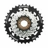 Shimano TZ510 Freewheel Cassette 14-34T 7V - Zilver/Zwart
