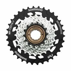 Shimano TZ510 Freewheel Cassette 14-34T 7V - Zilver/Zwart