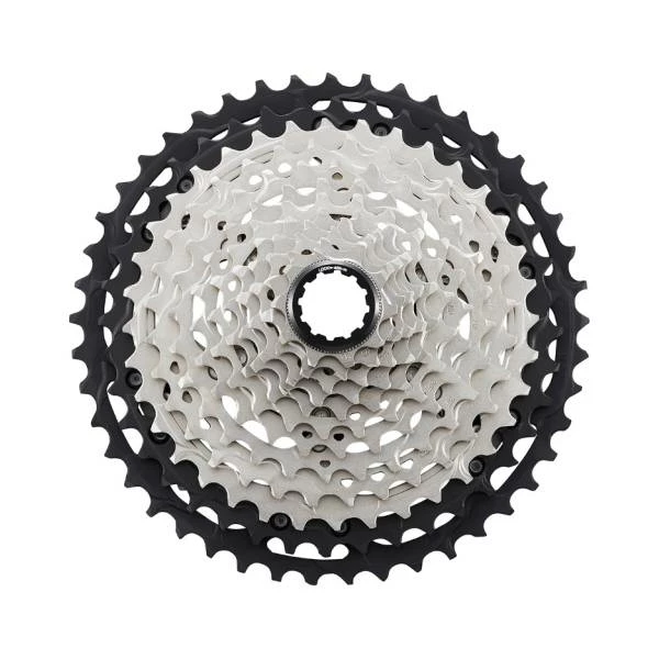 Shimano XT M8100 Cassette 10-45T 12V - Zwart/Zilver