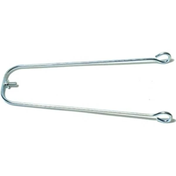 Hollandbikeshop Spatbordstang 325mm / 24 Inch Verzinkt - Zilver