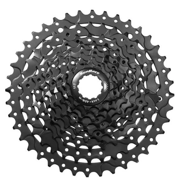 Sunrace M980 Cassette 11-40 Tands 9V - Zwart