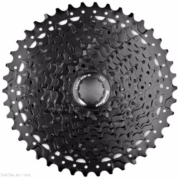 Sunrace MS3 Cassette 10V 11-42 Tands - Zwart