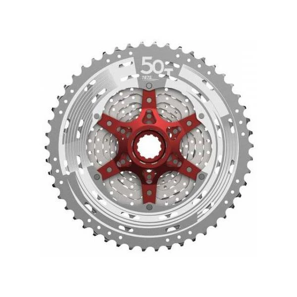 SunRace MX80 Cassette 11-51 Tands 11V - Zilver – Image 3